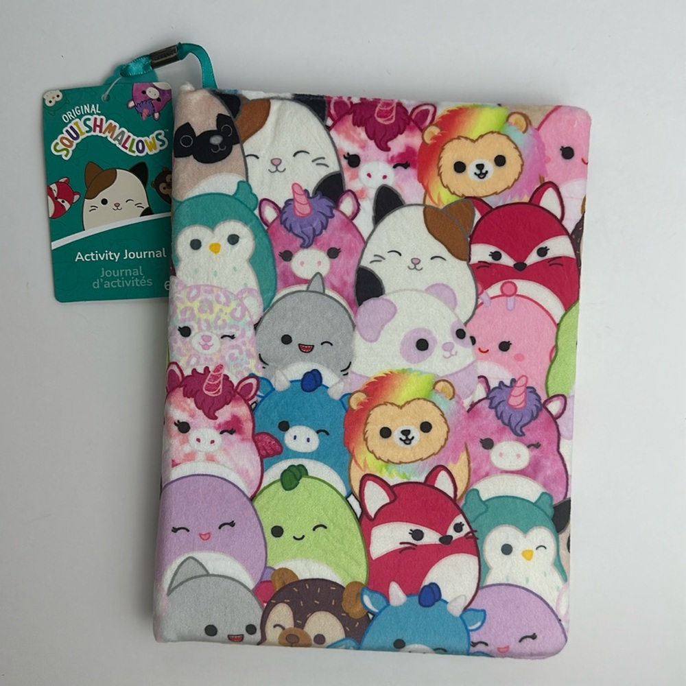 NWT Squishmallows Activity Journal